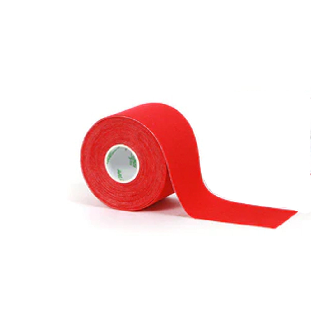 Tape kinesiologia Neuromuscular Rojo - 5 cm x 5 mts